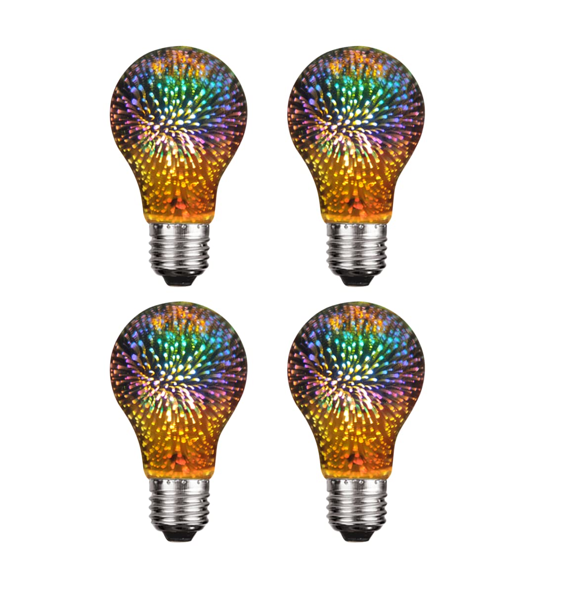 Mua KY LEE Filament Bulbs, A60 3D E26 4W Vintage Edison Light ...