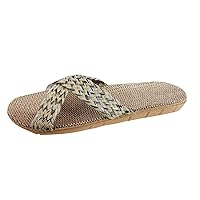 Flip Flop Slippers for Womens Shoes Slippers Folded Flip Summer Leather Casual Womens Bohemian Fashion Flat