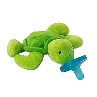 WubbaNub Infant Pacifier, Silicone, Latex Free,Phthalate Free - Turtle