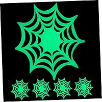 BESTOYARD 5Pcs Flower Decor Table Protector mat Decor for car Halloween Drinking Coasters Table placemat Spider Web Cup Mat Cup Mats Heat Insulated Cup Pad Home Table Mat Gift