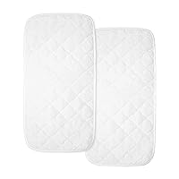 American Baby Company Ultra Soft Microfiber Quilted Waterproof Multi-Purpose Changing Table Pad Liners, 13