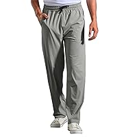 Pants for Men Sweatpants Baggy 2024 Jogging Belt Pocket Lightweight Drawstring Sweatpants Trousers Stretch Hiking