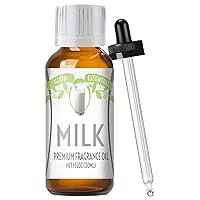 Good Essential – Professional Milk Fragrance Oil 30ml for Diffuser, Candles, Soaps, Lotions, Perfume 1 fl oz