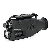 ACPOTEL NV30 Night Vision Monocular, Infrared Digital Night Vision with Sony Sensor for Full Color 100% Darkness with Rechargeable Battery, for Hunting&Surveillanc Support Video&Photo