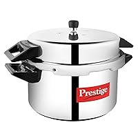 Prestige Popular Pressure Cooker, 16 Liter, Silver