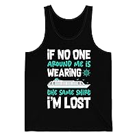 Funny If No One Around Me Wearing Same Shirt Cruise Ship Vacation Friends Buddies Family Tank Top