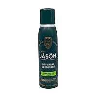 Jason Hemp Seed Oil and Aloe Dry Spray Deodorant 3.2 oz Aerosol