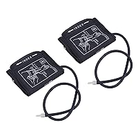 Blood Pressure Cuff Replacement Cuff, 2PCS Blood Pressure Cuff for Kids Upper Arm Replacement Cuff Adjustable 6.7‑8.7in Accessory with Connector for Blood Pressure Monitor