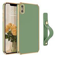 VENINGO iPhone X Case,iPhone XS Case,Phone case for iPhone X/XS,Slim Fit Soft with Adjustable Wristband Kickstand Scratch Resistant Shockproof Protective Cover for Apple iPhone X/XS 5.8