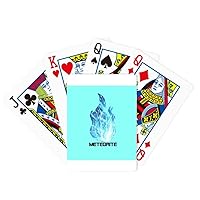 Cosc Space Blue Flame Meteor Poker Playing Magic Card Fun Board Game