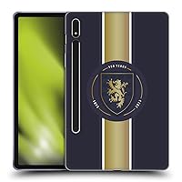 Head Case Designs Officially Licensed Scotland National Football Team Stripes 150 Years Soft Gel Case Compatible with Samsung Galaxy Tab S8
