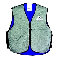 Boys HyperKewl Cooling Vest, Silver, 7-9 Years US