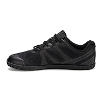Xero Shoes HFS II Running Shoes for Men — Zero Drop Footwear, Lightweight Sneakers, Barefoot Feel Men's Shoes — Black/Asphalt, Size 7.5