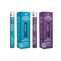 Relax & Sleep Bundle: Mood & Sleep Support | Fast Acting Oral Spray | 60 Servings | GABA, L-Theanine, Melatonin, 5-HTP