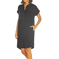 Orvis Women's Short Sleeve Button Down Dress with Pockets