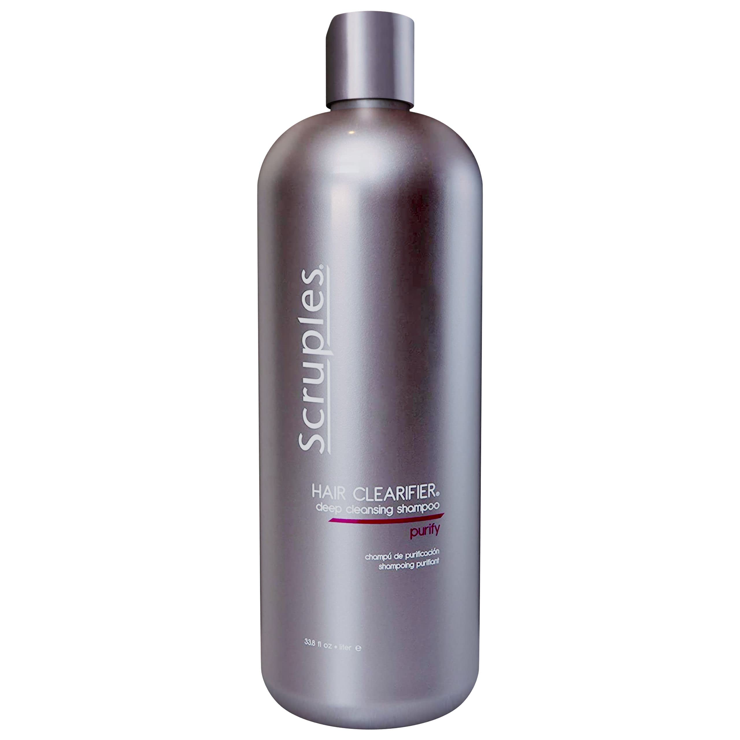 Scruples Hair Clearifier Deep Cleansing Shampoo - Clean & Refresh Hair and Scalp - Soothing & Clarifying Shampoo - Removes Product, Oil Buildup and Residue
