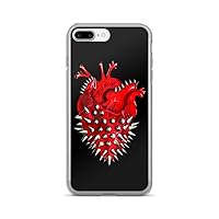 iPhone 7 Plus Case (Heart Full of Metal) Butcher Babies Phone Case, Official Carla Harvey Art!