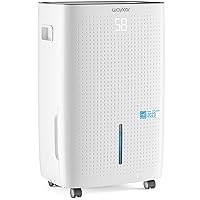 Waykar 150 Pints 7,000 Sq. Ft ENERGY STAR Most Efficient Dehumidifier with Pump for Commercial and Industrial Large Room, Warehouse, Storage, Home, Basement with Drain Hose（JD026CE-150PM）