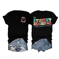 Women Tee Dressy with Pockets T-Shirts Floral Crop Tops V Neck Womens Tee