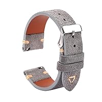 Quick Release Suede Leather Watch Bands Vintage Watchband for Men Watch Strap 18mm 19mm 20mm 21mm 22mm 24mm
