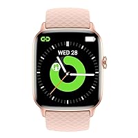 Smart Watch, Fitness Smartwatch with Heart Rate Monitor & Sleep Monitor Health and Fitness Tracker with SpO2 Compatible with iPhone and Android Phones