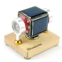 Tiny Mendocino Motor Sun Solar Toy can Working on Cloudy Day Science Physics Toy