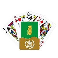 Hope Gradual Change Art Deco Fashion Royal Flush Poker Playing Card Game