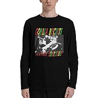 T Shirt Gorilla Biscuits Start Today Mens Fashion O-Neck Shirts Classical Long Sleeve Tops Black