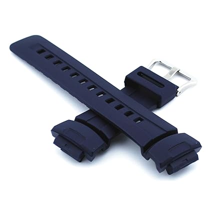 Casio Genuine Replacement Strap for G Shock Watch Model G-100-2B, G-2310-2V, G-2400-2V, G-100-2BV