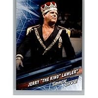 2019 Topps WWE Smackdown Live Wrestling #78 Jerry The King Lawler Official World Wrestling Entertainment Trading Card