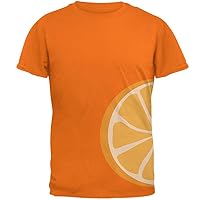 Orange Slice Costume Mens T Shirt Mandarin Orange SM