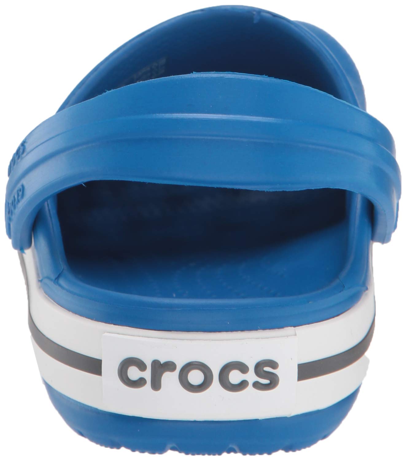 Crocs Kids' Crocband Clog , Bright Cobalt/Charcoal, 6 Big Kid