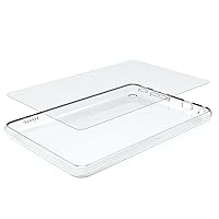 Made for Amazon Clear Case & Glass Screen Protector, for Fire HD 8 Tablet (2022 Release) | Clear