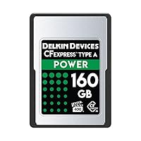 Delkin Devices 160GB Power CFexpress Type A VPG-400 Memory Card - DCFXAPWR160