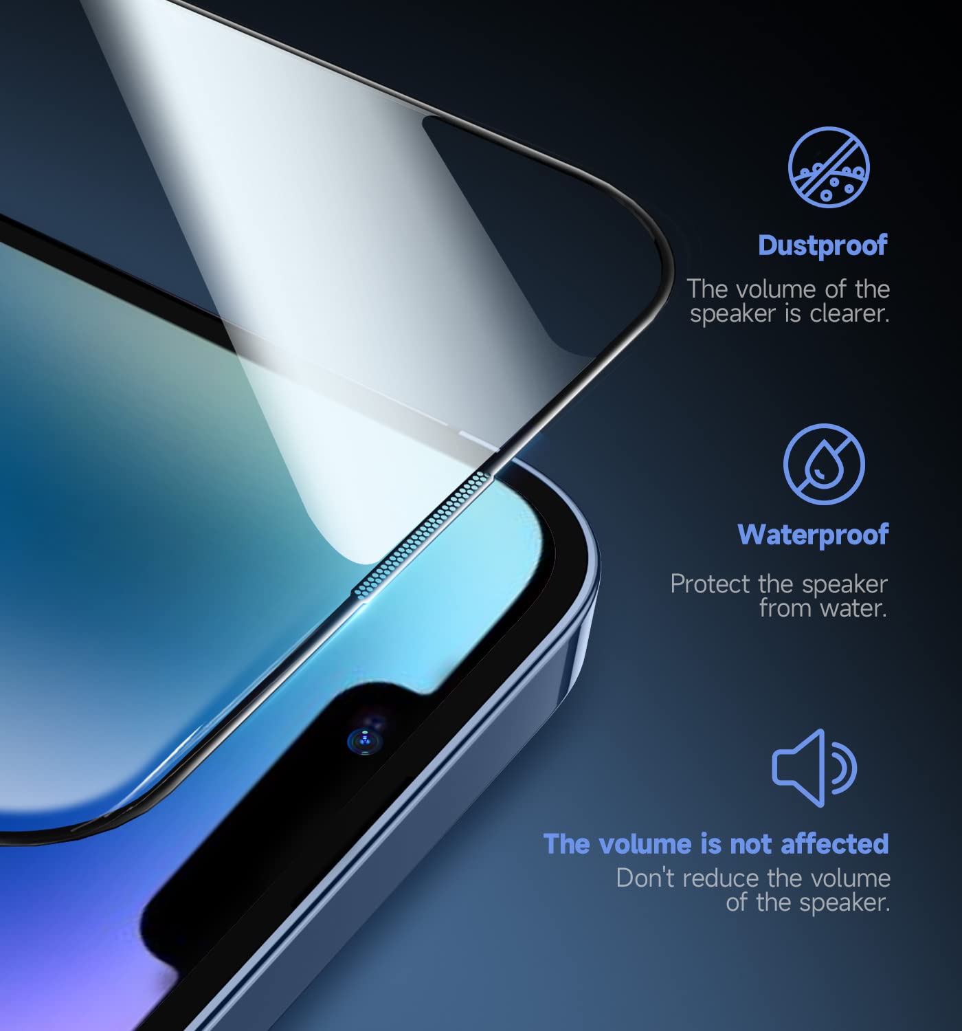 MAGIC JOHN 2 Pack for iPhone 13/ iPhone 13 Pro/iPhone 14 6.1 inch Tempered Glass Screen Protector, Auto Dust-Elimination Installation, Bubble Free, HD Clear, Easy Installation