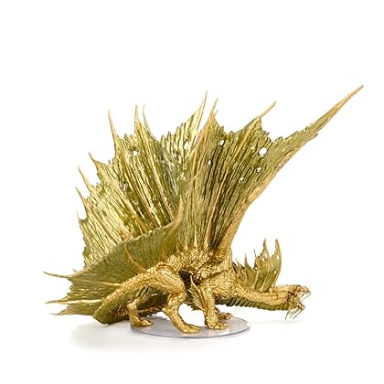 D&D Icons of The Realms: Adult Gold Dragon Premium Figure