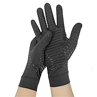Full Finger Compression Gloves for Swelling and Stiffness Copper Arthritis Gloves Copper Carpal Tunnel Gloves Pain Relief