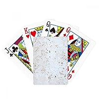 White Wall Rough Surface Texture Poker Playing Magic Card Fun Board Game