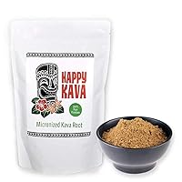 Happy Kava High Potency Gourmet Instant Micronized Kava Root Extract (10-12% Kavalactones) | Potent Maximum Power Organic Supplement Drink for Men Women Adult, 8 Ounces