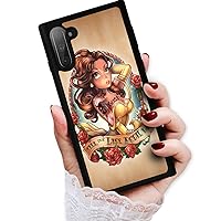 for Samsung Note 10, for Samsung Galaxy Note 10, Durable Protective Soft Back Case Phone Cover, HOT13694 Beauty Beast Belle 13694