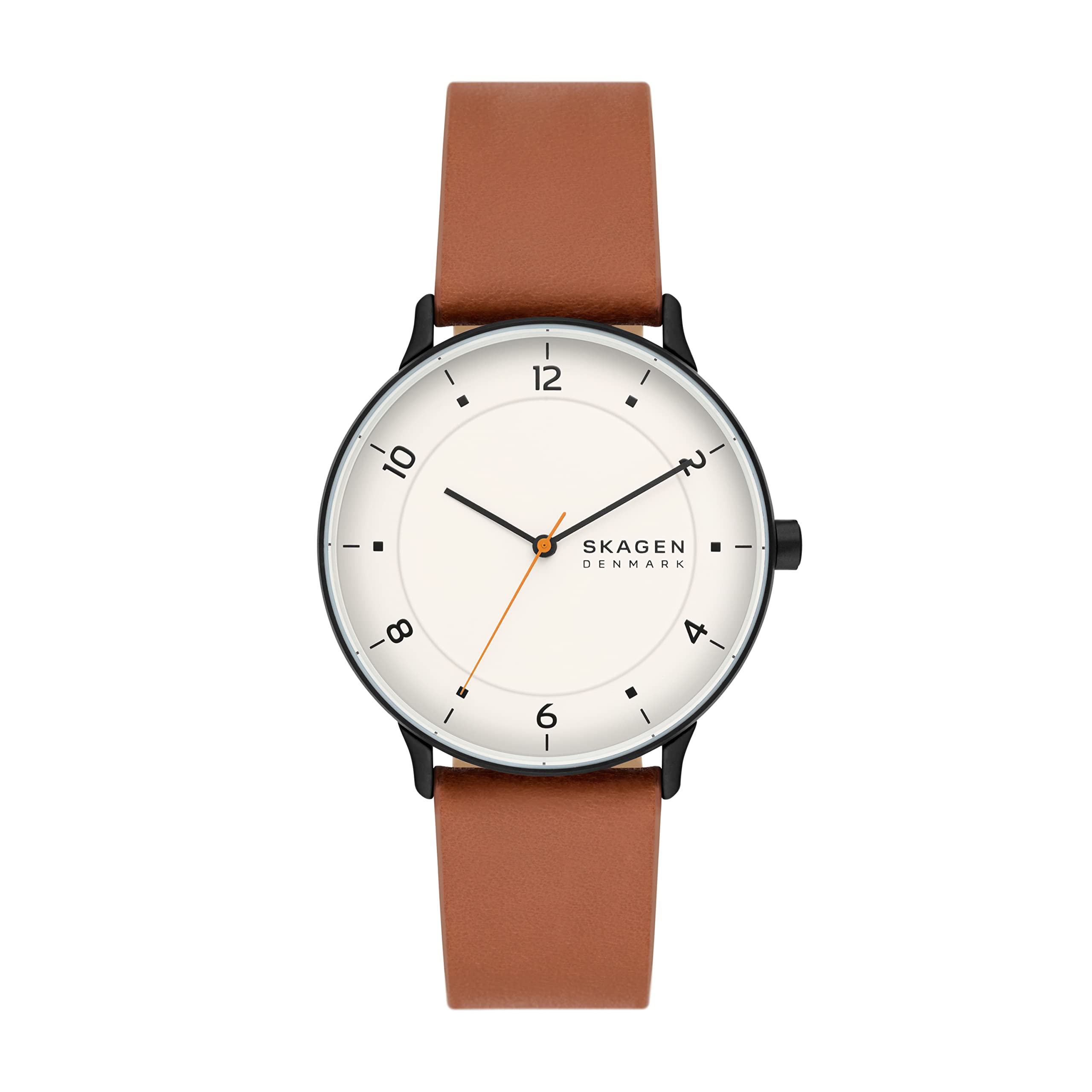 Skagen Men's Riis Minimalist Three-Hand Watch with Leather or Mesh Band