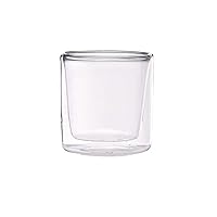 PacknWood 210VBOBALI Double Wall Short Mini Glass - 2oz D:2.2in H:2.3in - 48 pcs