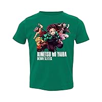 Anime Manga Tanjiro Nezuko Zenitzu Demon Toddler T-Shirt