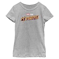 Marvel Ms Bronze Movie Logo Girls T-Shirt