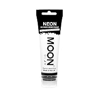 Supersize 2.54oz Blacklight Neon UV Face & Body Paint - White - with sponge applicator