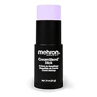 Mehron Makeup CreamBlend Stick | Face Paint, Body Paint, & Foundation Cream Makeup | Body Paint Stick .75 oz (21 g) (Pastel Purple)