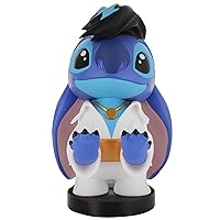 Exquisite Gaming: Lilo & Stitch: Elvis Stitch - Original Gaming Controller & Phone Holder, Device Stand, Cable Guys, Disney Classics Licensed Figure