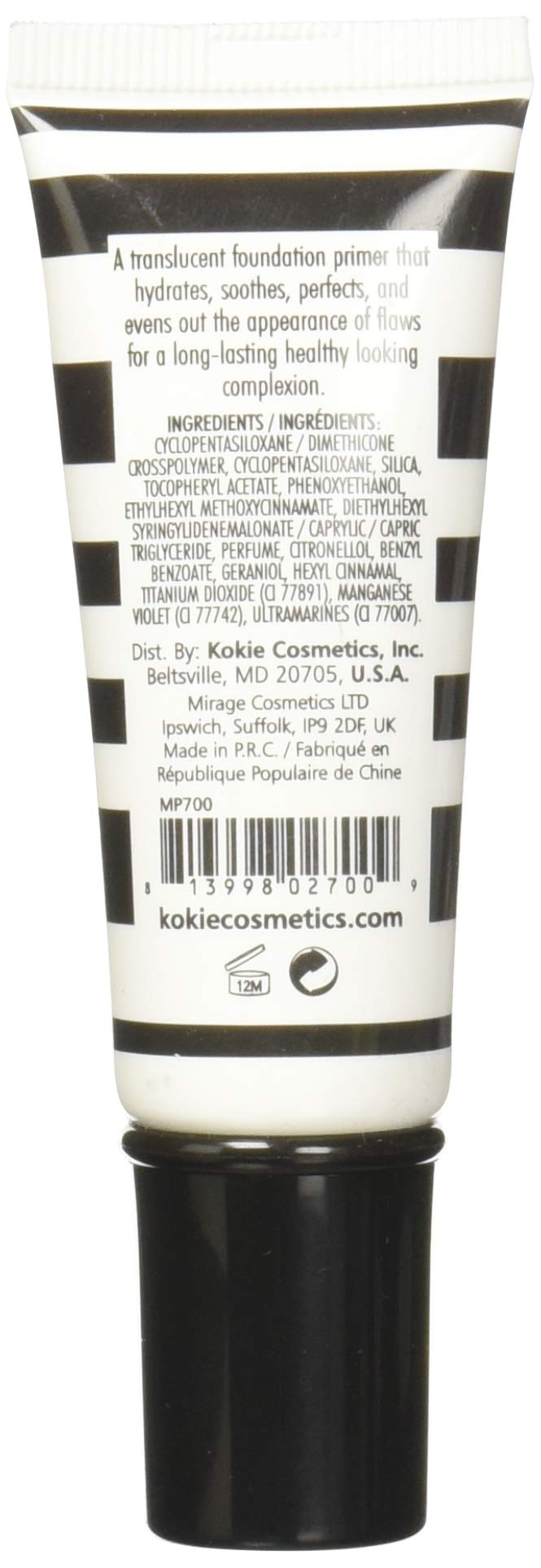 Kokie Professional Smooth Glow Hydrating Face Primer .68 Fl Oz
