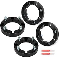SCITOO 2Pcs 1.5 inch Wheel Spacers 4X156 to 4X156 with Studs 12x1.5 Bore 131mm Compatible with for General 1000 EPS 2016-2020, for General 1000 EPS Deluxe 2016-2022