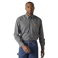 Wrangler Riggs Workwear Men's FR Flame Resistant Two Pocket Work Shirt